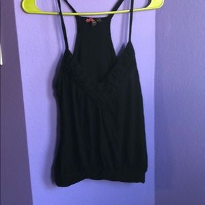 Black crop top